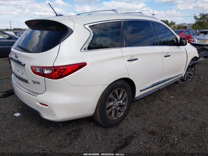 Vin: 5n1al0mn1fc547959, lot: 46687952, infiniti qx60 20154