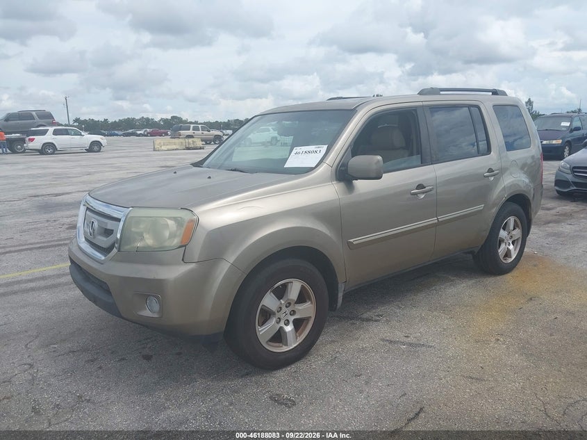Vin: 5fnyf4h5xab016458, lot: 46687967, honda pilot ex-l 20102