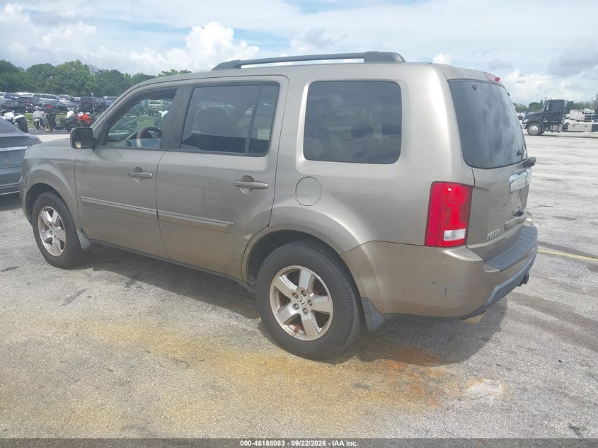 Vin: 5fnyf4h5xab016458, lot: 46687967, honda pilot ex-l 20103