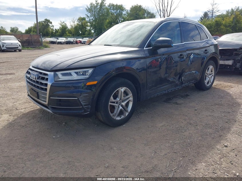 Vin: wa1bnafy7j2201875, lot: 46687982, audi q5 2.0t premium/2.0t tech premium 20182