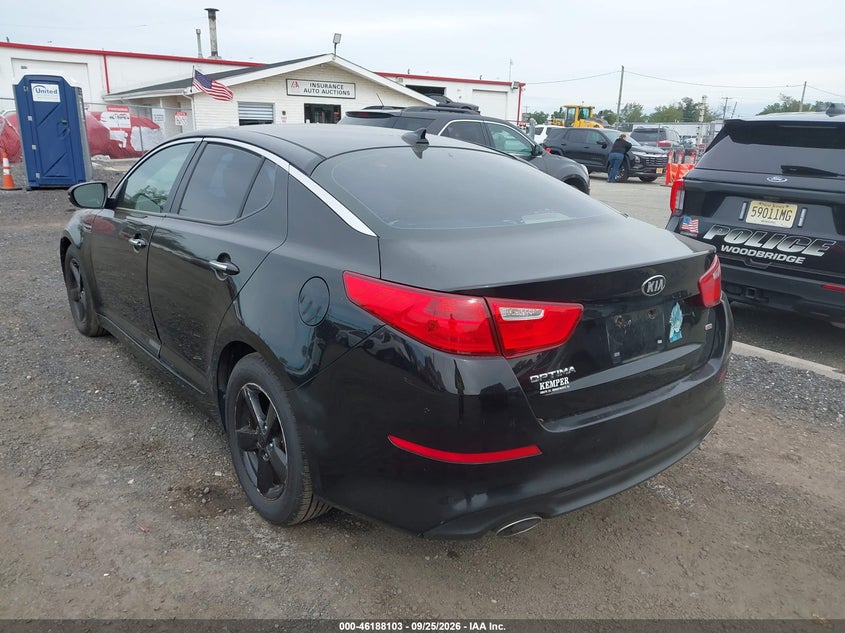 Vin: 5xxgm4a76fg507465, lot: 46687987, kia optima lx 20153