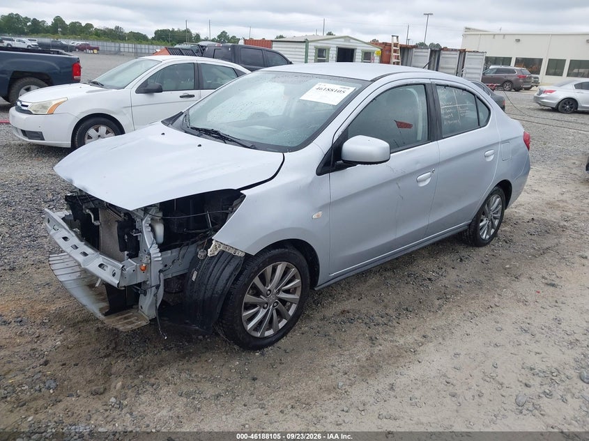Vin: ml32f3fj6khf18634, lot: 46687989, mitsubishi mirage g4 es/rf 20192