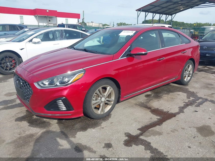 Vin: 5npe34af4jh702964, lot: 46688002, hyundai sonata sport+ 20182