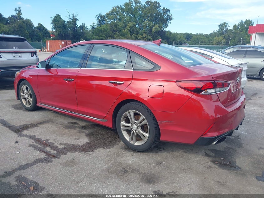 Vin: 5npe34af4jh702964, lot: 46688002, hyundai sonata sport+ 20183