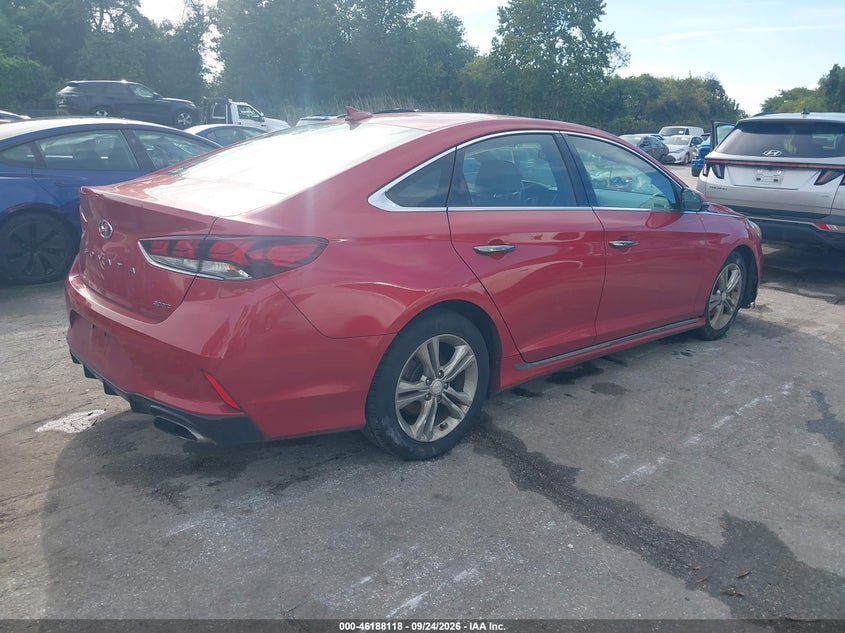 Vin: 5npe34af4jh702964, lot: 46688002, hyundai sonata sport+ 20184