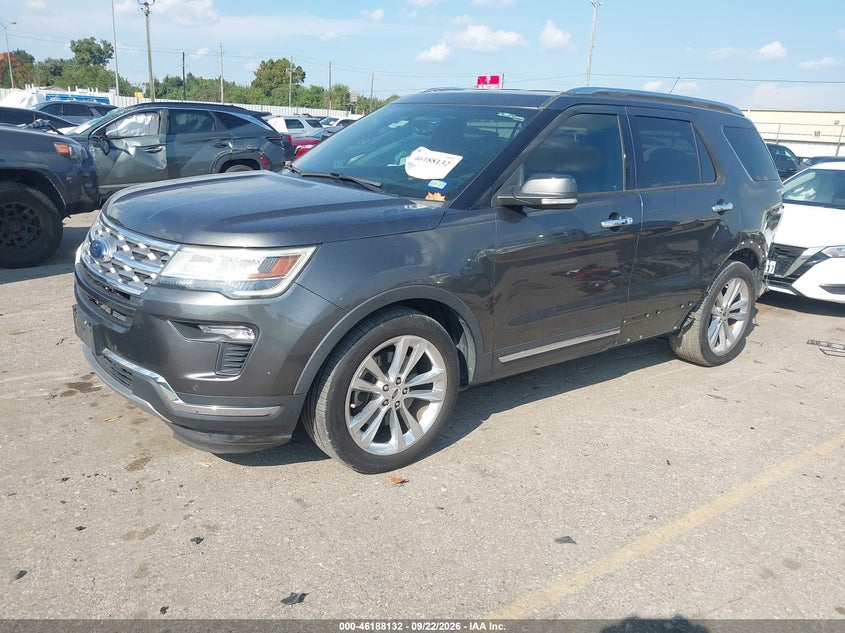 2018 Ford Explorer, Удар ззаду, IAAI, VIN 1FM5K7F80JGB30127 — фото 2