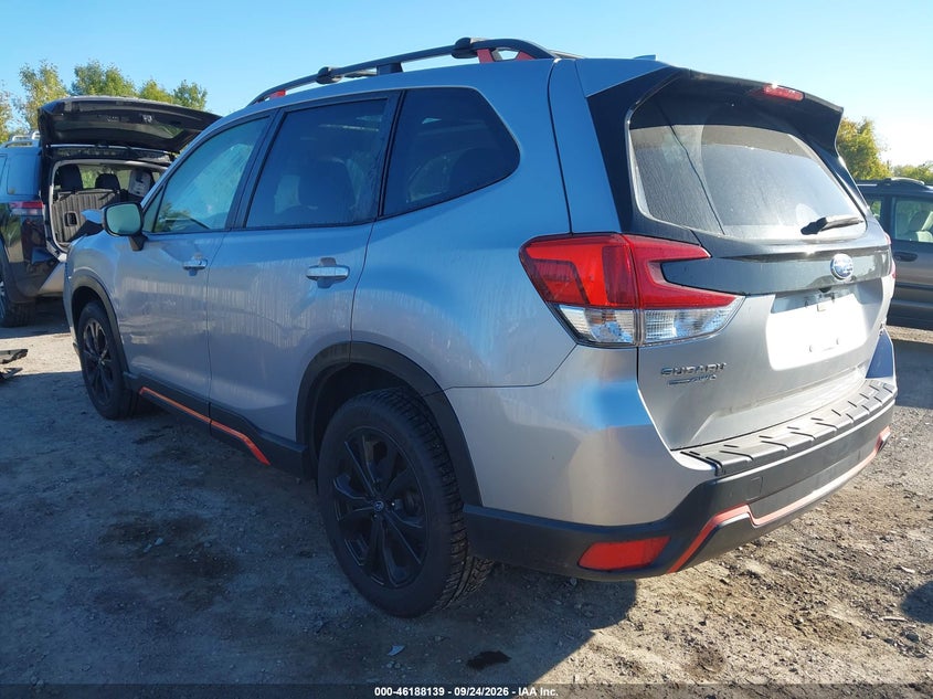 Vin: jf2skajc8kh527386, lot: 46688023, subaru forester sport 20193