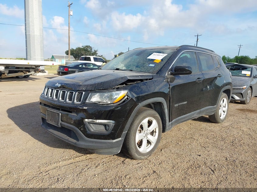 Vin: 3c4njcbb8jt235432, lot: 46688026, jeep compass latitude fwd 20182