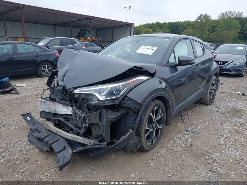 Vin: nmtkhmbx1jr021407, lot: 46688043, toyota c-hr xle 20182