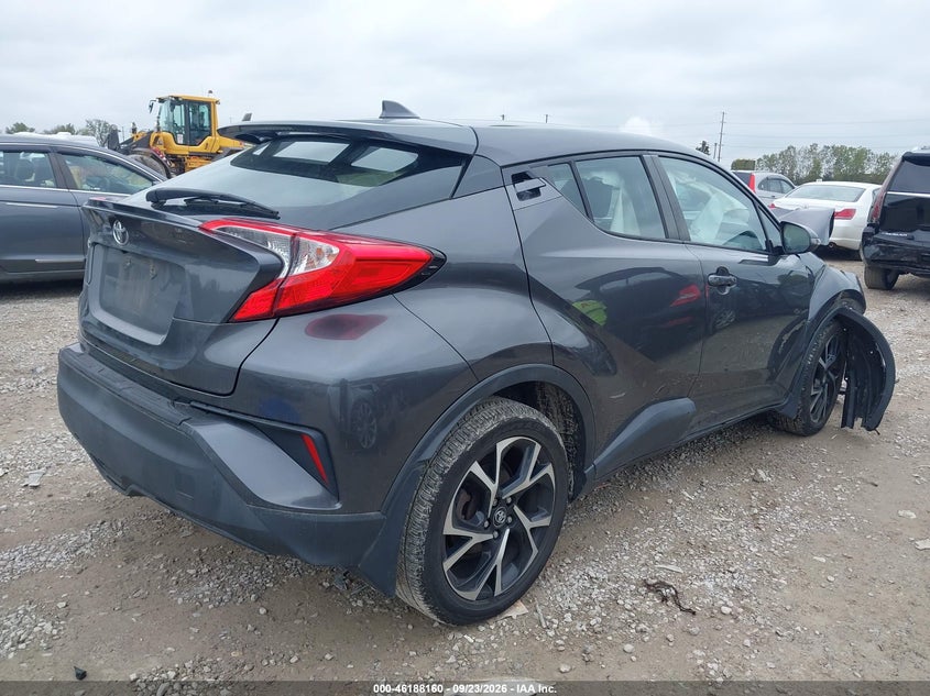 Vin: nmtkhmbx1jr021407, lot: 46688043, toyota c-hr xle 20184