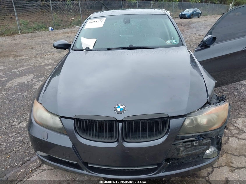 BMW 3 SERIES 2008 VIN WBAVC935X8K044593