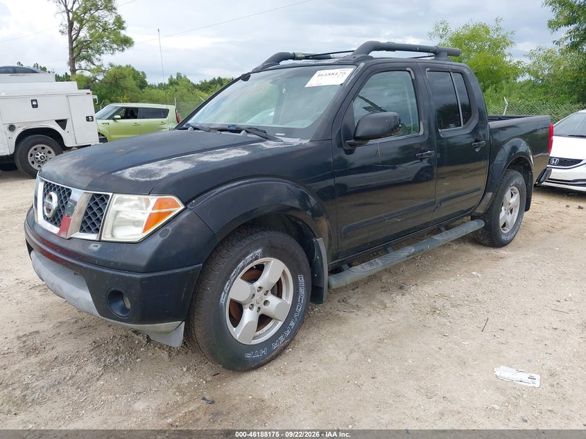 2005 Nissan Navara (Frontier), Звичайний знос, IAAI, VIN 1N6AD07U55C435083 — фото 2