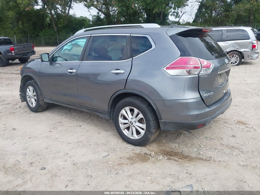 Vin: 5n1at2mt5gc849248, lot: 46688068, nissan rogue s/sl/sv 20163