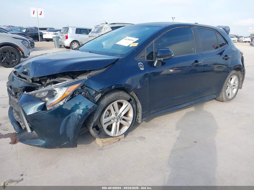 Vin: jtnb4mbe7m3118995, lot: 46688088, toyota corolla se 20212