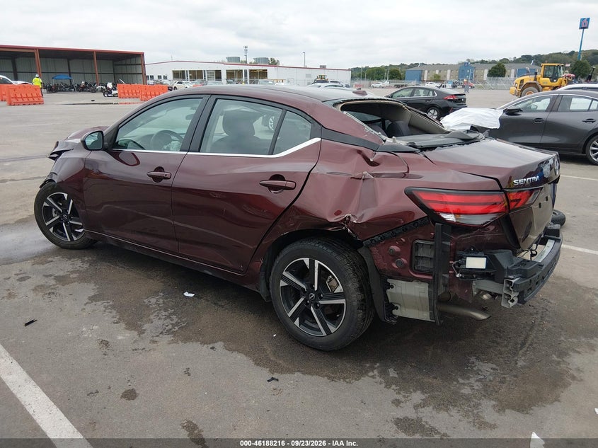 Vin: 3n1ab8cv5sy260488, lot: 46688100, nissan sentra sv 20253