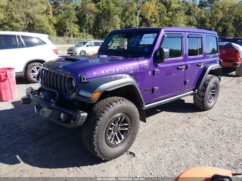 2026 Jeep Wrangler Moab 392 4X4, Front End, IAAI, VIN 1C4RJXSJ9TW224789 — photo 2