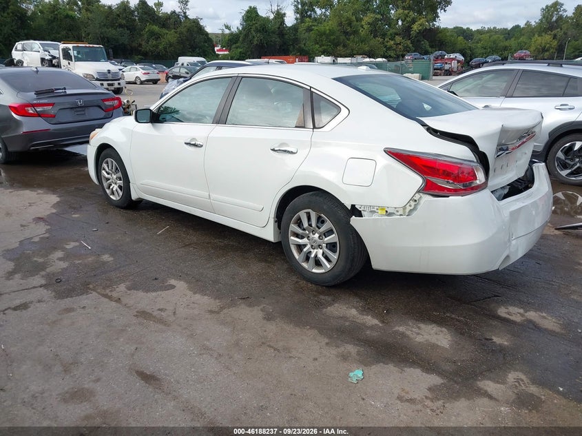 Vin: 1n4al3ap6fn880888, lot: 46688121, nissan altima 2.5 s 20153