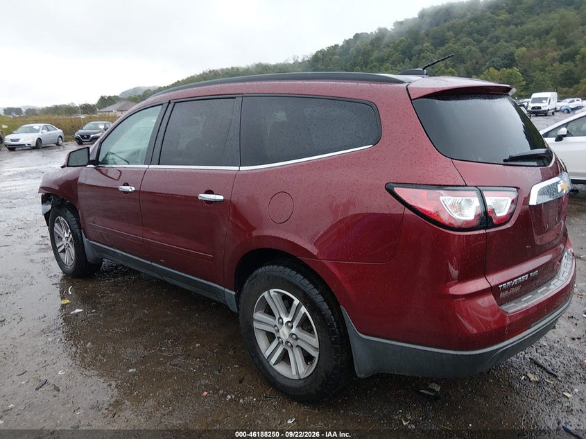 Vin: 1gnkvhkd2hj311726, lot: 46688134, chevrolet traverse 2lt 20173