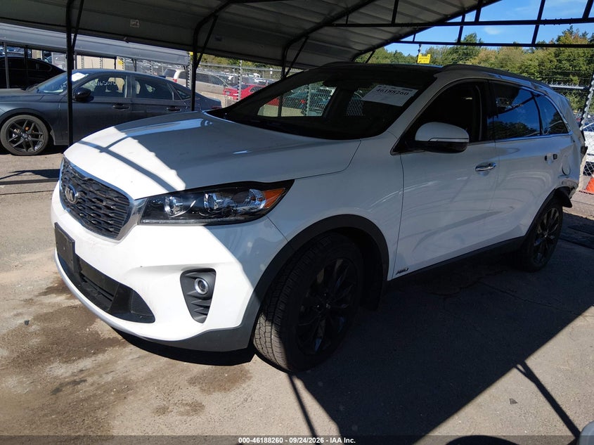 Vin: 5xyphda58lg657166, lot: 46688144, kia sorento 3.3l ex 20202