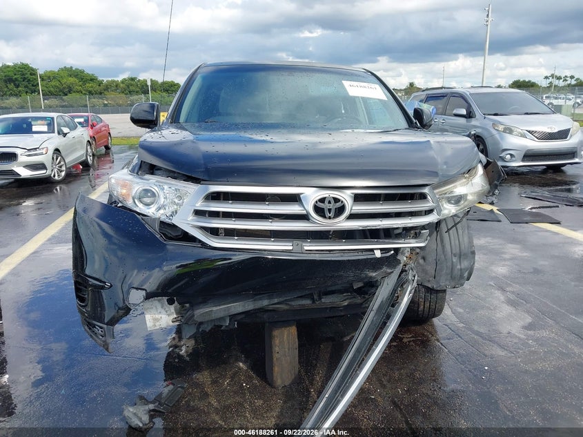 TOYOTA HIGHLANDER 2012 VIN 5TDBK3EH5CS130070