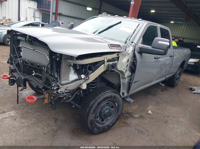 Vin: 3c6ur5hj1tg210292, lot: 46688148, ram 2500 tradesman  4x4 8' box 20262