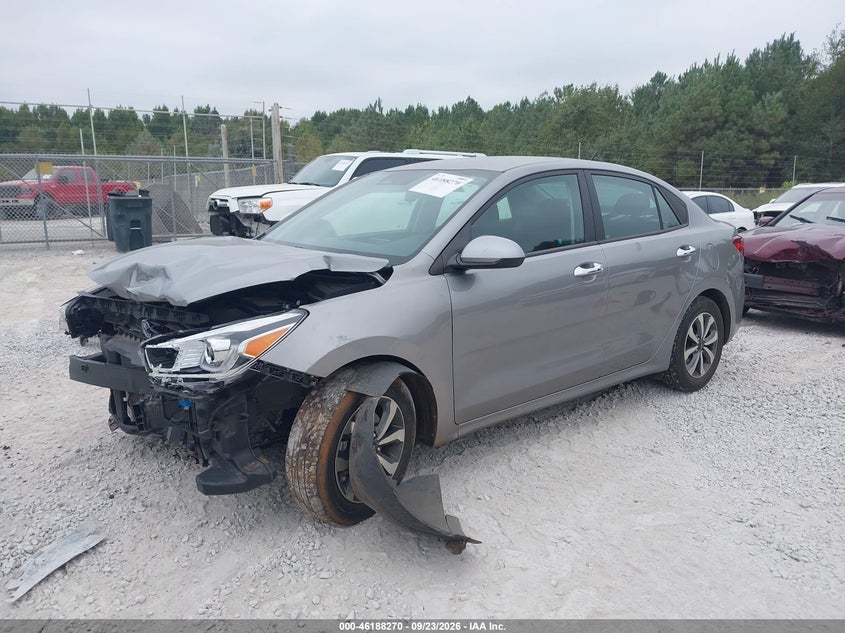 Vin: 3kpa24ad4pe550682, lot: 46688154, kia rio s 20232
