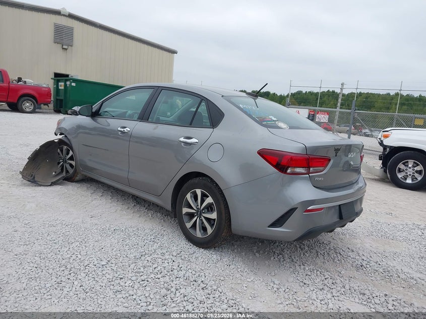 Vin: 3kpa24ad4pe550682, lot: 46688154, kia rio s 20233