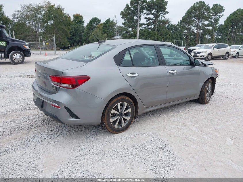 Vin: 3kpa24ad4pe550682, lot: 46688154, kia rio s 20234