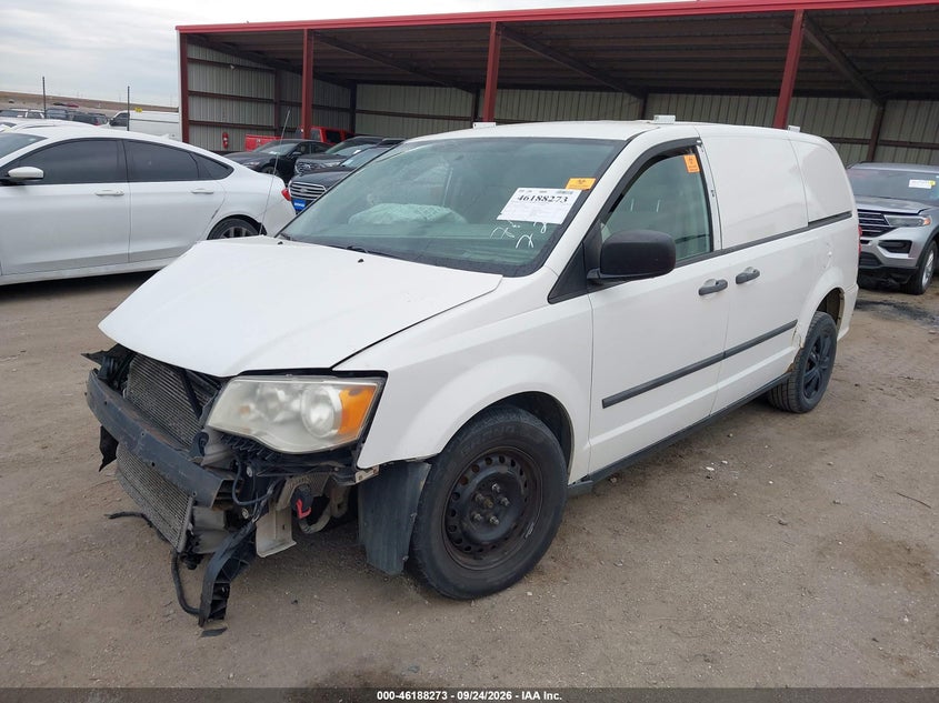Vin: 2c4rdgagxcr389708, lot: 46688157, ram cargo c/v 20122