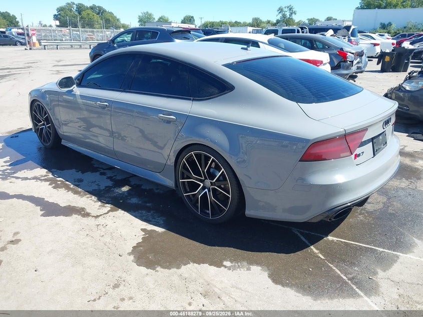 Vin: wuaw2bfc4em904206, lot: 46688163, audi rs 7 4.0t prestige 20143