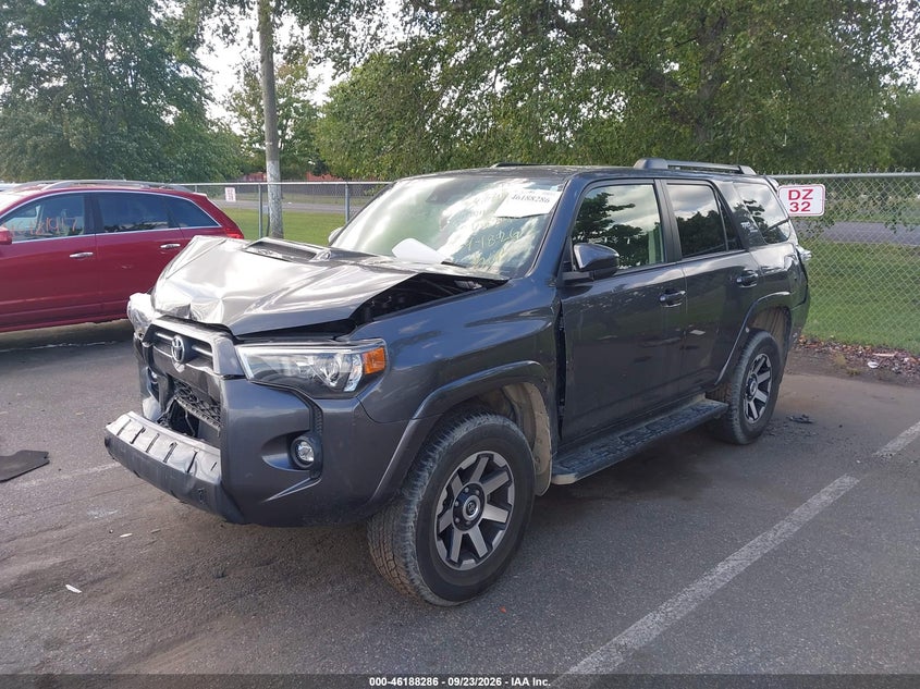 Vin: jtepu5jrxp6113485, lot: 46688170, toyota 4runner trd off road 20232