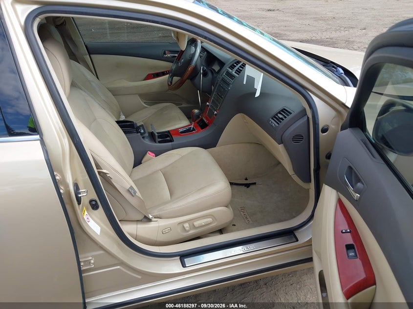 LEXUS ES 350 2008 VIN JTHBJ46G782262341