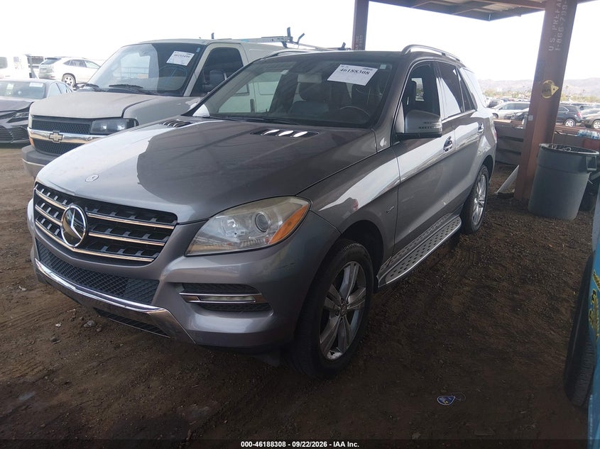 Vin: 4jgda5hb7ca003280, lot: 46688192, mercedes-benz m-class ml 350 20122