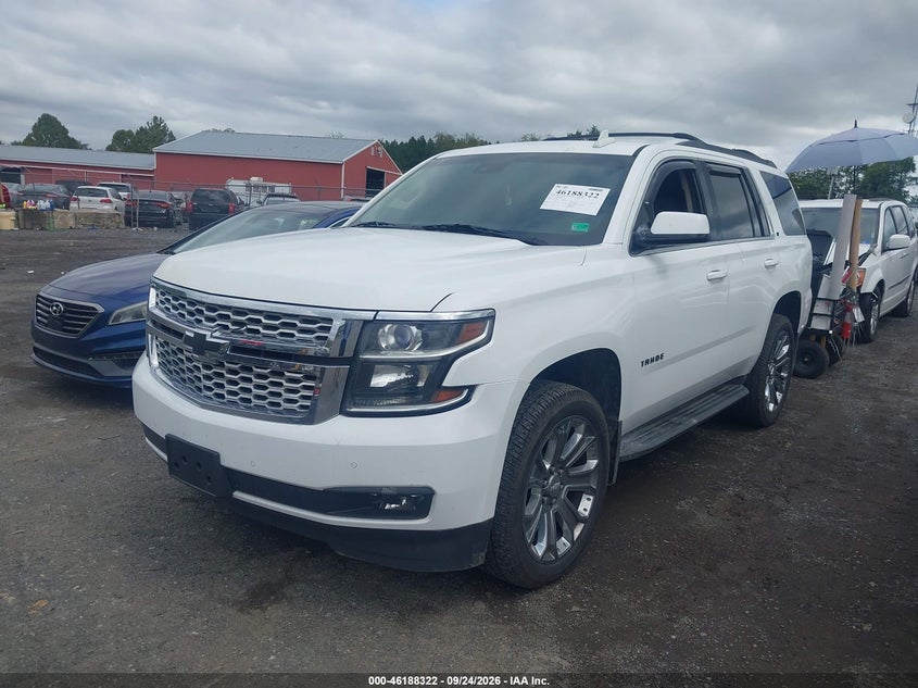 Vin: 1gnskbkc7gr158872, lot: 46688206, chevrolet tahoe lt 20162
