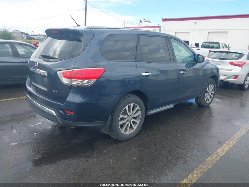 2013 NISSAN PATHFINDER auction photo 4