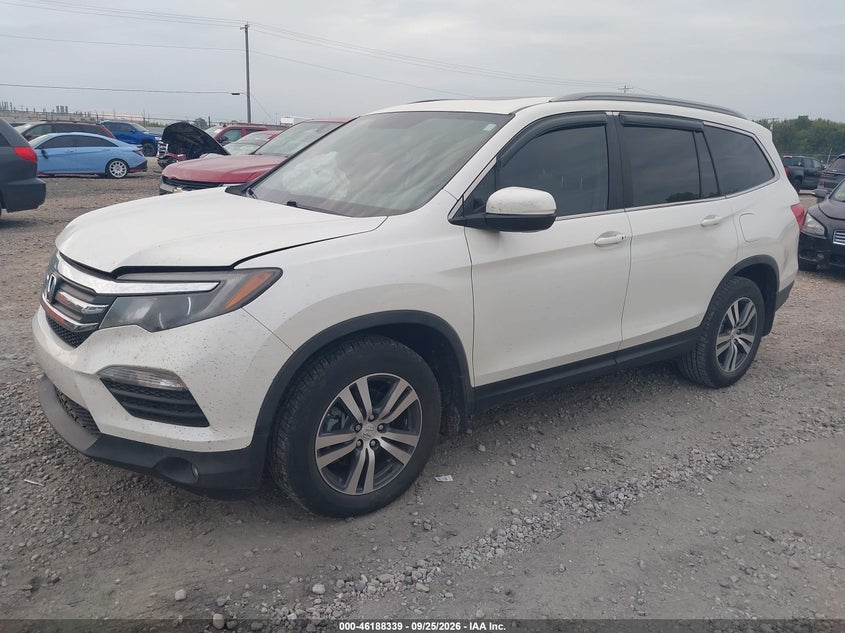 Vin: 5fnyf6h57jb058095, lot: 46688223, honda pilot ex-l 20182