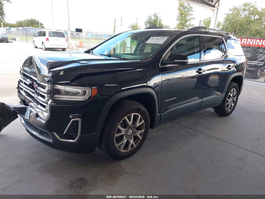 Vin: 1gkknmls3lz155838, lot: 46688231, gmc acadia fwd slt 20202