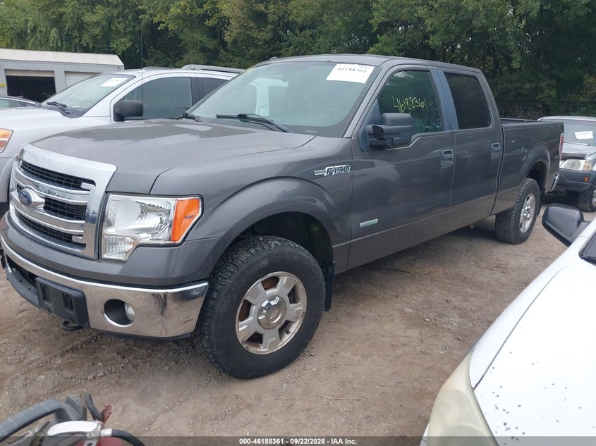 Vin: 1ftfw1et8dfb39622, lot: 46688245, ford f-150 xlt 20132