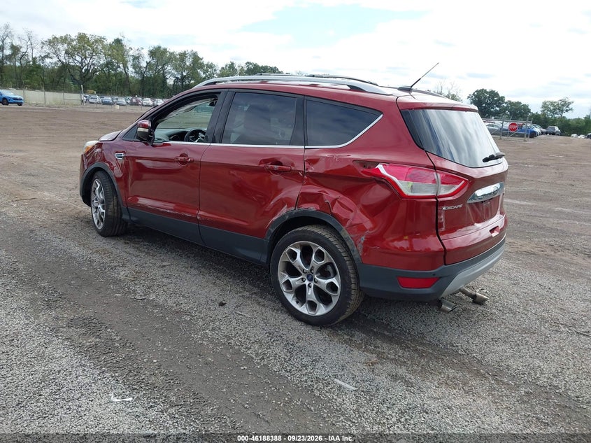 Vin: 1fmcu0j94euc90740, lot: 46688272, ford escape titanium 20143