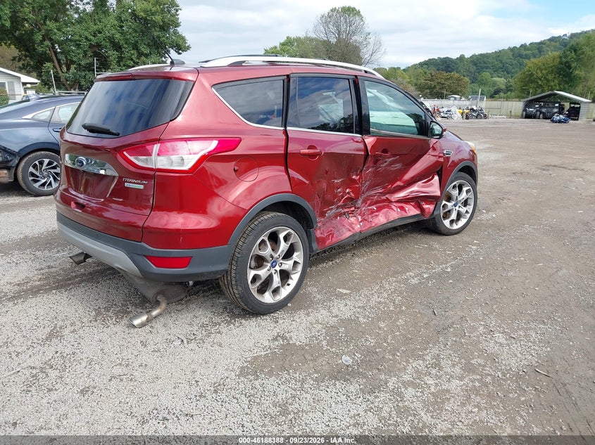 Vin: 1fmcu0j94euc90740, lot: 46688272, ford escape titanium 20144