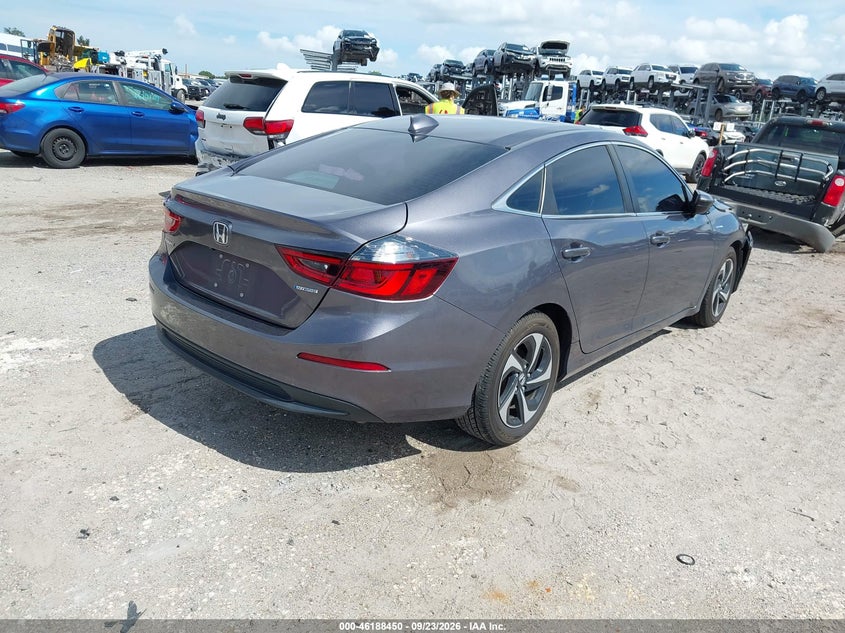 Vin: 19xze4f54ne016753, lot: 46688334, honda insight ex 20224