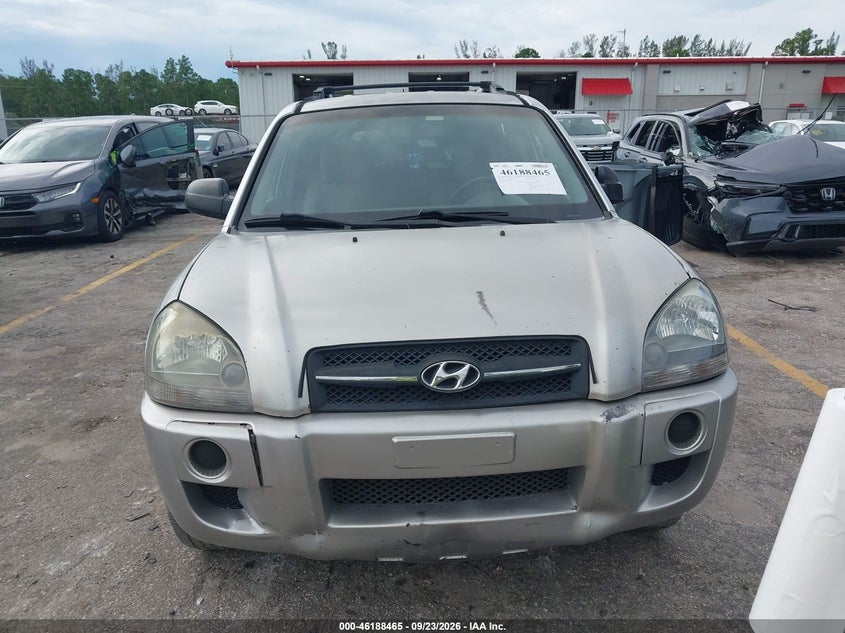 HYUNDAI TUCSON 2006 VIN KM8JM12B06U414177