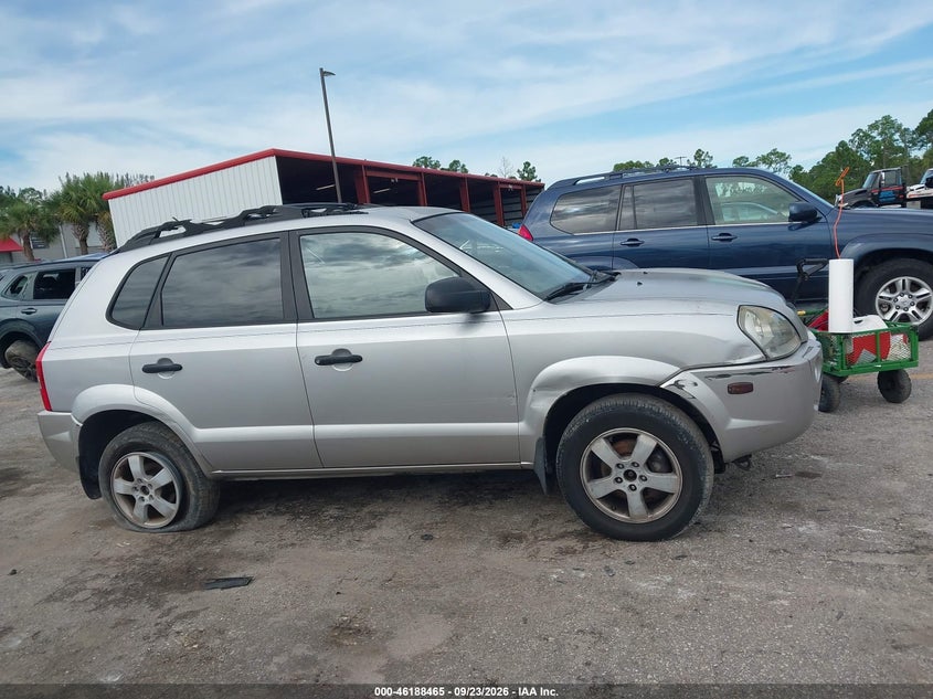 HYUNDAI TUCSON 2006 VIN KM8JM12B06U414177