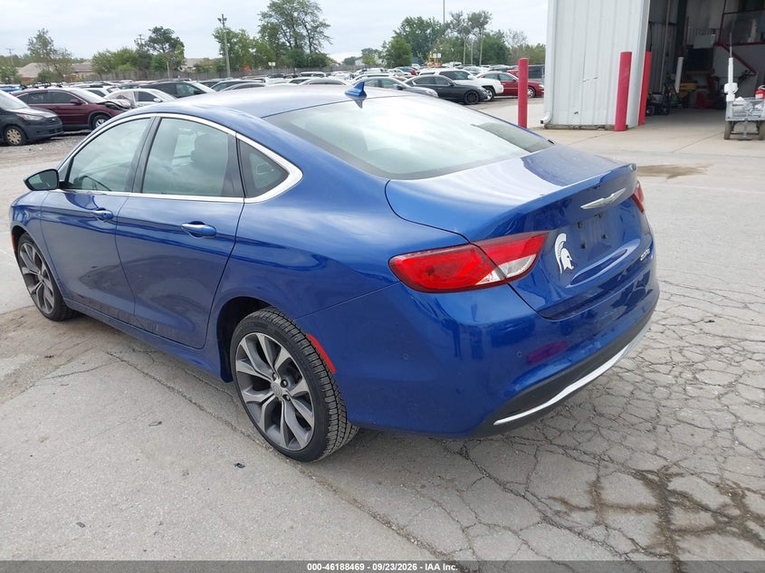Vin: 1c3ccccb3fn513617, lot: 46688353, chrysler 200 c 20153