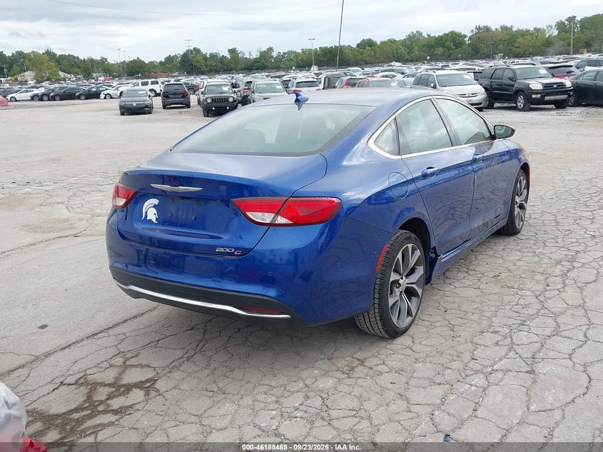 Vin: 1c3ccccb3fn513617, lot: 46688353, chrysler 200 c 20154