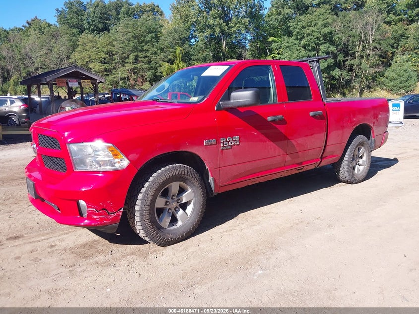 Vin: 1c6rr7ft8ks517164, lot: 46688356, ram 1500 classic express  4x4 6'4 box 20192
