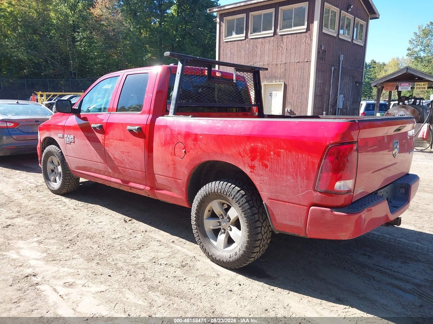 Vin: 1c6rr7ft8ks517164, lot: 46688356, ram 1500 classic express  4x4 6'4 box 20193