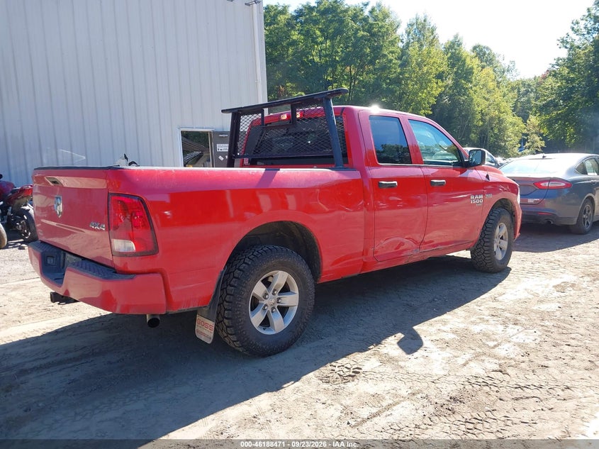 Vin: 1c6rr7ft8ks517164, lot: 46688356, ram 1500 classic express  4x4 6'4 box 20194
