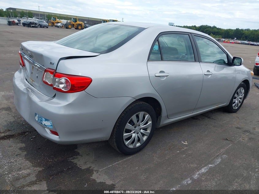 Vin: 2t1bu4ee2dc040939, lot: 46688357, toyota corolla le 20134