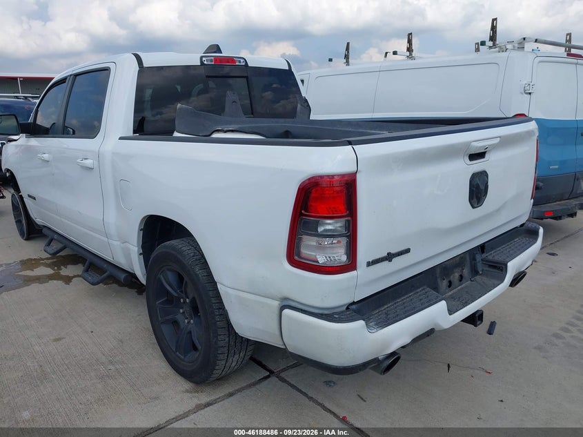 Vin: 1c6rreft5nn275098, lot: 46688370, ram 1500 lone star  4x2 5'7 box 20223